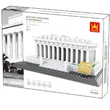 Kép 2/5 - WANGE 4216 - Lincoln Memorial – Washington, USA építőjáték - 100% kompatibilis minden más kedvelt márkával