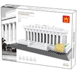 Kép 5/5 - WANGE 4216 - Lincoln Memorial – Washington, USA építőjáték - 100% kompatibilis minden más kedvelt márkával