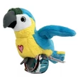 Kép 2/2 - Happy Yappers interaktív plüss kék Papagáj