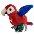 Kép 2/2 - Happy Yappers interaktív plüss piros Papagáj