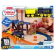 Kép 1/3 - Fisher-Price: Thomas és barátai Diesel Lift & Load építkezési vasúti pályaszett motorizált vonattal - Mattel