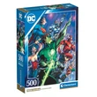 Kép 1/2 - DC Comics Igazság ligája hősei HQC 500db-os puzzle - Clementoni