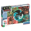 Kép 1/2 - Így neveld a sárkányodat 104db-os Supercolor puzzle - Clementoni
