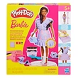 Kép 1/4 - Play-Doh: Barbie Fashionista fodros ruhák gyurma szett babával - Hasbro