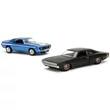 Kép 5/6 - Halálos iramban: 1969 Chevrolet Camaro és 1968 Dodge Charger Widebody 2db-os csomag 1/32 méretarány - Jada Toys
