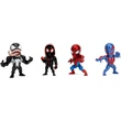 Kép 2/2 - Marvel: Pókember Metalfigs 4db-os fém figura szett 6,5cm - Simba Toys