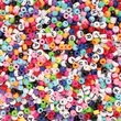 Kép 2/3 - PlayBox: Mini betűgyöngyök színes fűzhető gyöngyökkel 650db