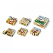 Kép 2/2 - Eichhorn: Fa Kockakirakó – Háziállatos puzzle kicsiknek - Simba Toys