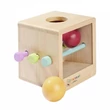 Kép 2/2 - Eichhorn: Montessori Fa Golyóbedobó Doboz – Készségfejlesztő játék a legkisebbeknek - Simba Toys