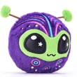 Kép 2/2 - Bouncibles: Pattogó plüss labda - Zoggo, a lila marslakó