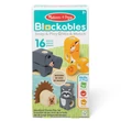 Kép 1/3 - Melissa&Doug: Blockables - Erdei állatok fa játékszett - Spin master