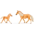 Kép 3/3 - Faunica: Fa lovarda ló figurákkal 3db-os játékszett – Woodyland