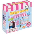 Kép 1/4 - Hello Kitty Flower Café figura matricázható házzal - Comansi