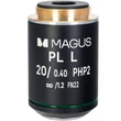 Kép 1/3 - MAGUS 20HP 20х/0,40 Plan L phase PHP2 ∞/1,2 SzM 8,0 mm objektív mikroszkópokhoz - 83438