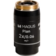 Kép 1/5 - MAGUS 2PL60 2х/0,06 ∞/- H 60 mm objektív mikroszkópokhoz - 85065