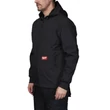 Kép 5/5 - Milwaukee Freeflex Softshell kapucnis dzseki fekete 2XL-es - 4932498275