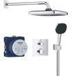 Kép 1/3 - Grohe Precision Thermostat króm Rejtett zuhanyrendszer Vitalio Comfort 250 - Gr.34882000