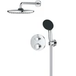 Kép 3/3 - Grohe Precision Thermostat króm Rejtett zuhanyrendszer Vitalio Start 250 - Gr.34883000