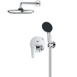Kép 3/3 - Grohe Start Edge króm Rejtett zuhanyrendszer Vitalio Start 250 fejzuhannyal - Gr.25293000