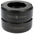 Kép 1/2 - Yato Krimpelő betét YT-21735 krimpelőhöz TH-típus 20 mm - YT-21745
