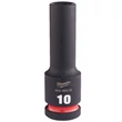 Kép 2/2 - Milwaukee 1/2' Dugókulcs hatlapú 78 mm gépi, hosszú, 10 mm 1 db - 4932480328