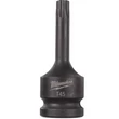 Kép 2/2 - Milwaukee 1/2' Dugókulcsbetét, belső kny. csavarokhoz TX45 - 1 db - 4932478061