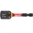 Kép 1/2 - Milwaukee 1/4' HEX Befogású, Mágneses Gépi Dugókulcs 13 x 65 mm mm - 1 db - 4932492443