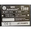 Kép 2/2 - BRH JET típusú, önfelszívó locsolószivattyú, telj.: 1100W, csatl.:5/4'-1' - BRH-1388