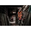 Kép 2/3 - Milwaukee Prémium Láthatósági mellény, narancssárga - L/XL 1 db - 4932471899