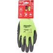Kép 2/2 - Milwaukee Hi-Vis Vágásbiztos kesztyű 3/C - 8/M - 1 pár - 4932478131