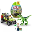 Kép 1/3 - MAX Dino Adventure Dinó tojás kapszula 252db-os