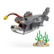Kép 3/5 - LEGO® Creator: Veszedelmes cápa egy kincsesládával (31381)
