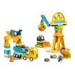 Kép 2/5 - LEGO® DUPLO®: 3 az 1-ben építési terület és munkagépek (10476)