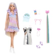 Kép 3/3 - Barbie baba cicás ruhában divatos tincsek játékszett - Mattel