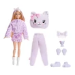 Kép 2/2 - Barbie: Cutie Reveal meglepetés baba - Cica - Mattel