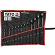 Kép 1/2 - YATO Csavart csillag-villáskulcs készlet 14 részes 10-32 mm