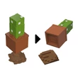 Kép 3/4 - Minecraft Reveal minifigura tárolóban - Kaktusz - Mattel