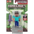 Kép 1/2 - Minecraft: Steve karakter játékfigura kiegészítőkkel - Mattel