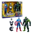 Kép 2/3 - Marvel Bosszúállók: VenomVersus Titan Hero Series Venomized Amerika Kapitánya vs Venomized Hulk - Hasbro