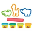 Kép 2/2 - Play-Doh: Mini szafari gyurmaszett 4 tégely gyurmával - Hasbro