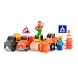 Kép 1/3 - Építőipari járműves játékszett 12db-os - Woodyland