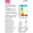 Kép 3/5 - Avide Clear Infra izzó R125 250W E27 5000h - Áttetsző