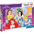 Kép 1/2 - Disney hercegnők Supercolor 180db-os puzzle - Clementoni