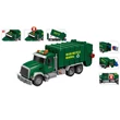 Kép 3/3 - Mega Truck: Szelektív hulladékszállító kamion fénnyel és hanggal 40x14x21cm