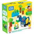 Kép 1/2 - Fisher-Price: Green Town buszmegálló töltőállomással építőjáték - Mega Bloks