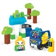 Kép 2/2 - Fisher-Price: Green Town buszmegálló töltőállomással építőjáték - Mega Bloks