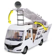 Kép 4/5 - Hymer Camping Van lakóautó kiegészítőkkel 30cm - Dickie Toys