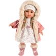 Kép 1/2 - Llorens: Elena 35cm-es baba szívecskés ruhában (53541L)
