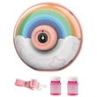 Kép 2/2 - Bubble Camera: Szivárványos buborékfújó kamera fénnyel és hanggal