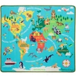 Kép 1/3 - A világ körül játszószőnyeg 100x90cm - Melissa & Doug